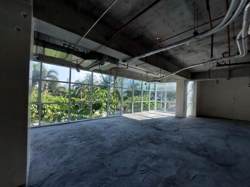 Bare Shell Office Space for Lease in Ortigas Center Pasig Situated in the Second Floor