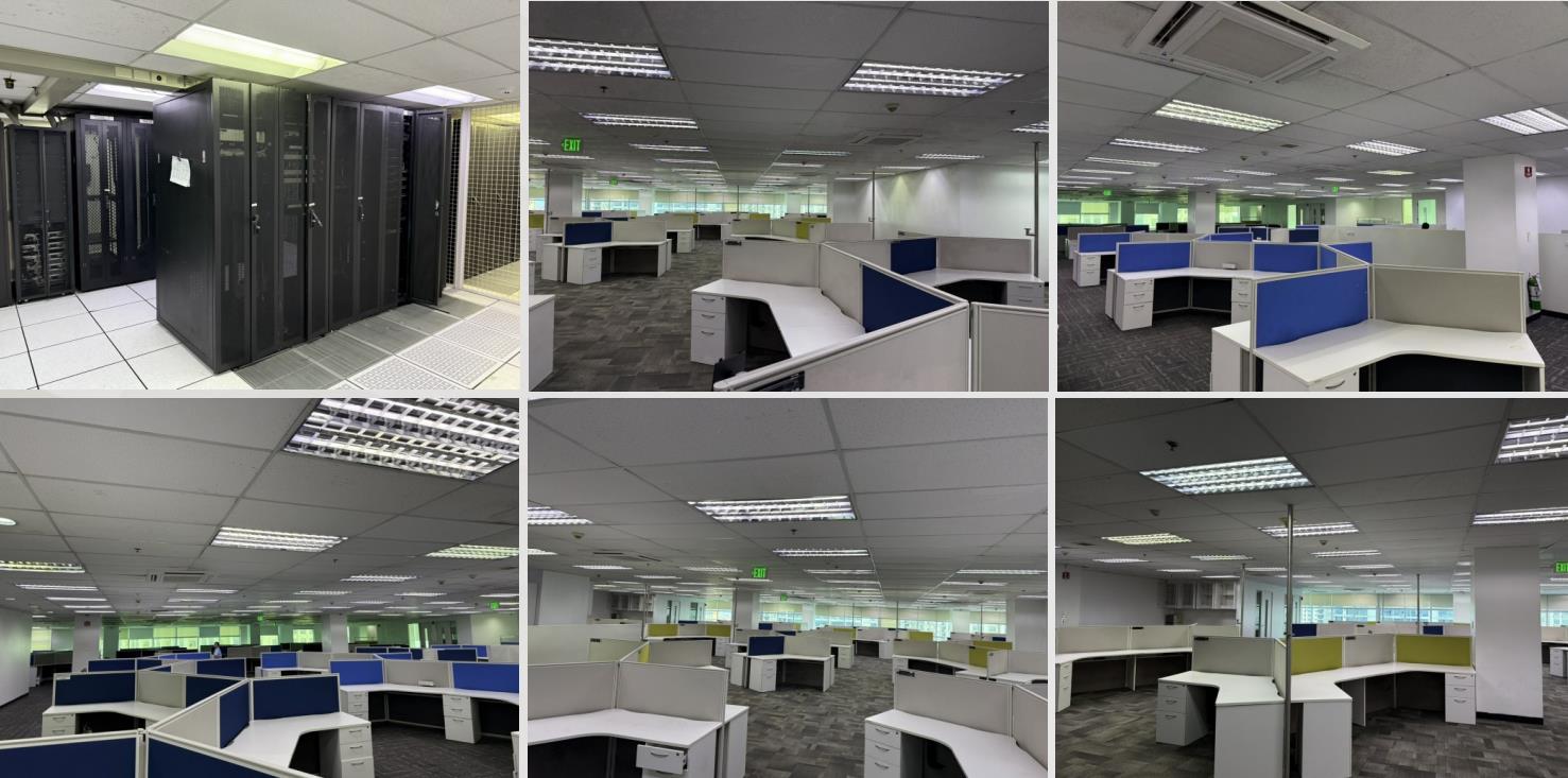 Ready to Move- In with BPO Set-Up Whole Floor Office Space for Lease in McKinley Taguig City